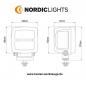 Preview: Nordic Lights Arbeitsscheinwerfer SCORPIUS LED N4402